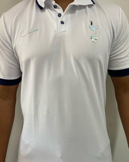 Camiseta Tottenham Polo Branca Casual