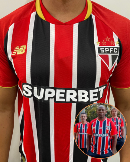 Camiseta São Paulo Tricolor 25/26