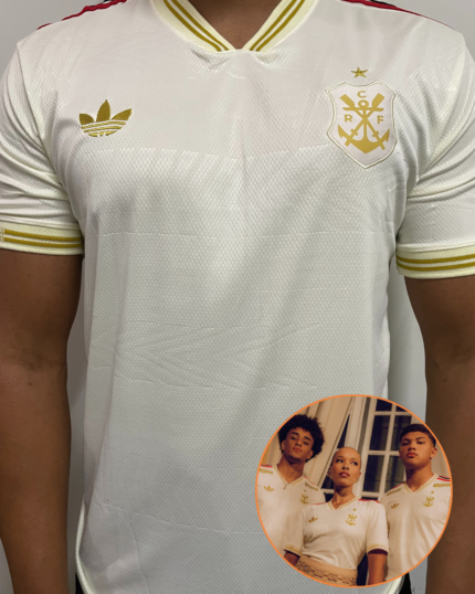 Camisa Flamengo III OffWhite 2025/26