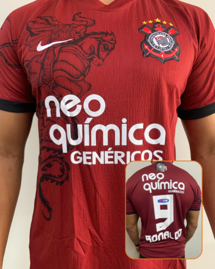 Camisa Retrô Corinthians III - São Jorge 2011/12 Ronaldo