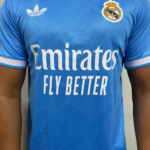 Camisa Real Madrid III Azul bb 2025/26