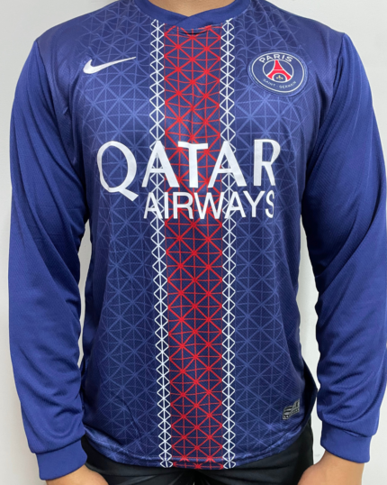 Camisa PSG Trad 2025/26 Manga Longa