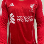 Camisa Liverpool Trad Vermelha 2025/26 Manga Longa