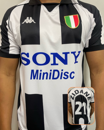Camisa Juventus Retrô 1997/98 Zidane