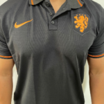 Camisa Holanda Polo Preta