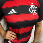 Camisa Flamengo I Trad 2025/26 Feminina