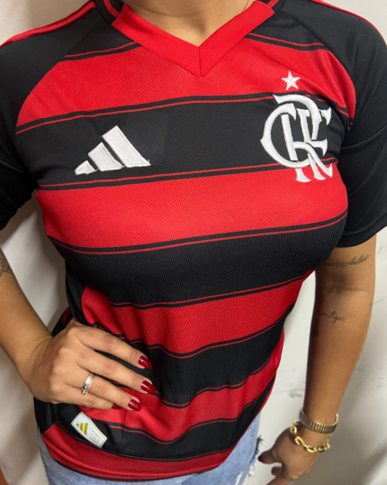 Camisa Flamengo I Trad 2025/26 Feminina
