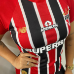 Camisa São Paulo II Tricolor 2025/26 Feminina