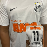 Camisa Santos Branca Retrô Neymar 2011/12