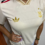 Camiseta Flamengo III OffWhite 2025/26 Feminina