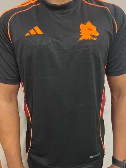 Camisa Roma Preta c/ Laranja Viagem