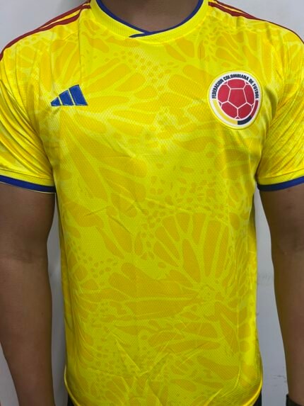 Camisa Colômbia Amarela 2026/27