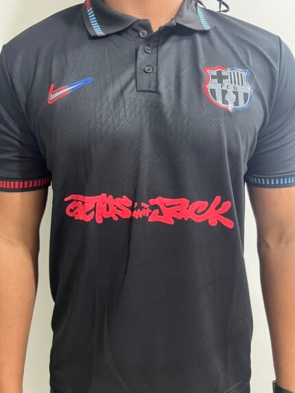 Camisa Barcelona Travis Scott Edição Especial 2024/25