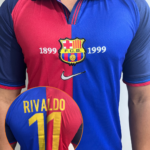 Camisa Barcelona Retro Rivaldo 1999/00