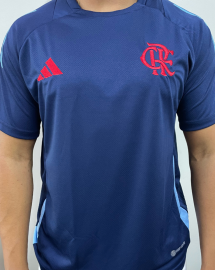 Camisa Flamengo Azul Comissão Tecnica 2025