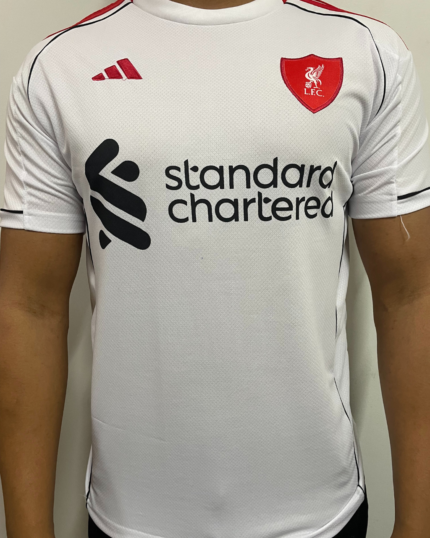 Camisa Liverpool II Branca 2025/26