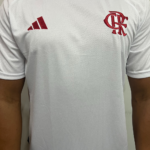 Camisa Flamengo Branca Casual