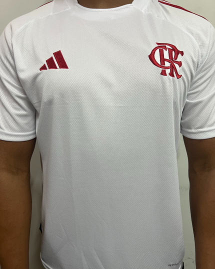 Camisa Flamengo Branca Casual