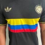 Camisa Colômbia Preta Especial 100 anos