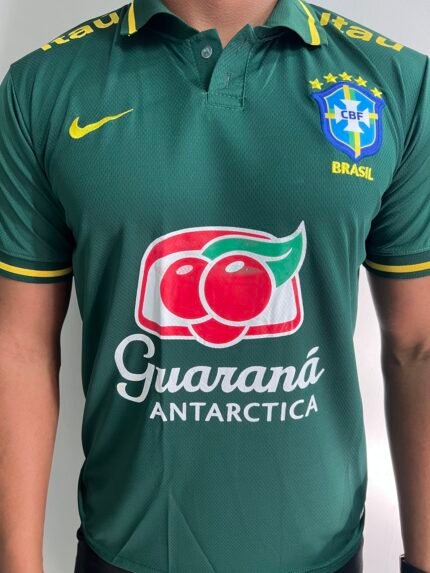 Camisa Brasil Guaraná Verde Militar
