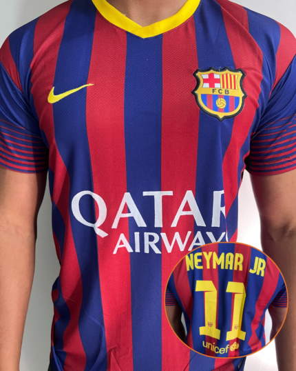 Camisa Barcelona Trad Retrô Neymar 2013/14