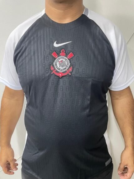 Camisa Corinthians II Preta 2025/26 PlusSize