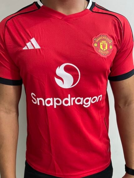 Camisa Man United Vermelha 2025/26