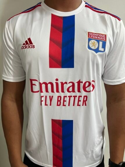 Camisa Lyon Branca 2022/23