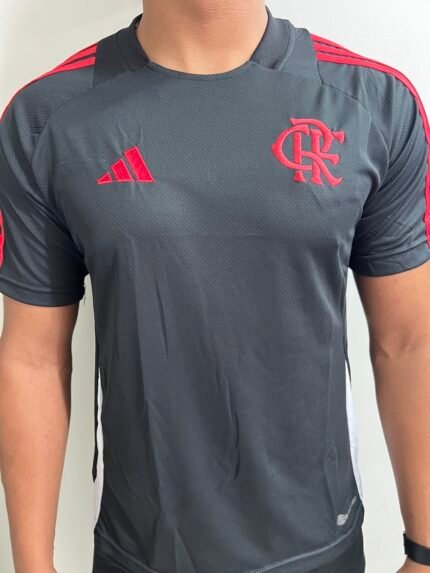 Camisa Flamengo Preta Casual