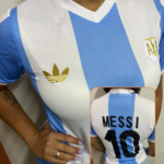 Camisa Argentina Trad I 2024 Edição Aniversário Feminina