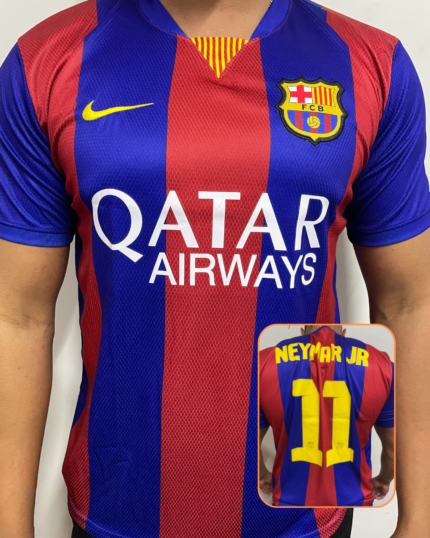 Camisa Barcelona Trad Retrô Neymar 2014/15