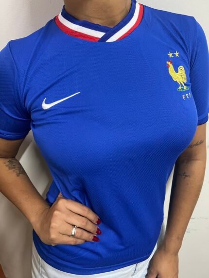 Camisa Franca Azul 2024/25 Feminina