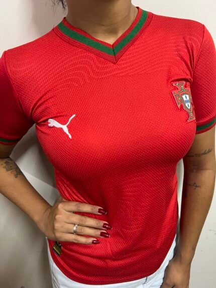 Camisa Portugal I 2026/27 Feminina
