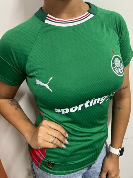 Camisa Palmeiras I Trad Verde 2026/27 Feminina