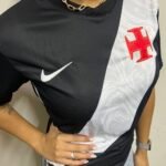 Camiseta Vasco Preta I 2026/27 Feminina