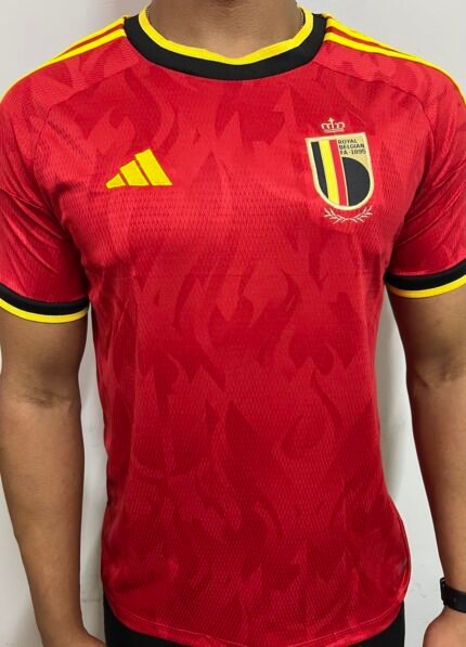Camisa Bélgica Vermelha I 2026/27