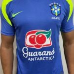 Camisa Brasil Azul Treino 2025