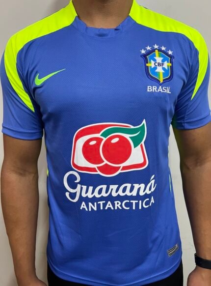Camisa Brasil Azul Treino 2025