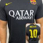 Camisa Barcelona Preta III Retrô Messi 2013/14